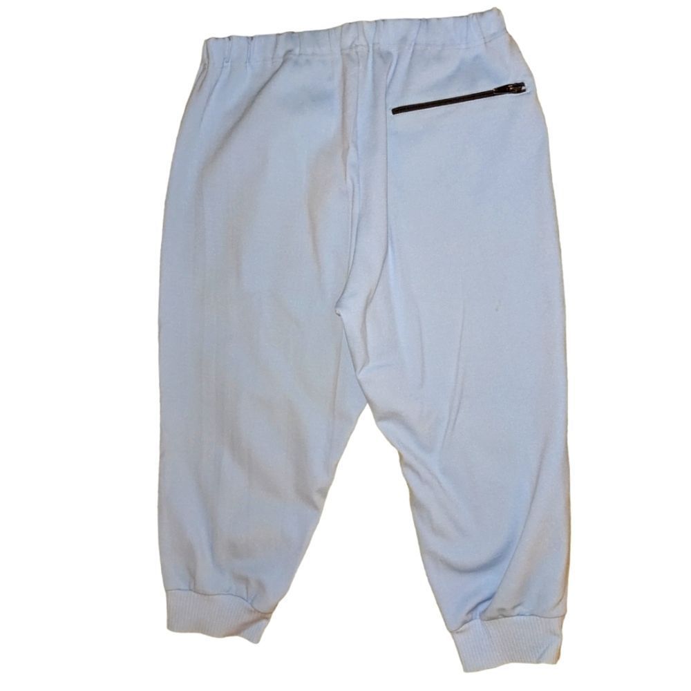 Lifa light blue nylon Capri joggers